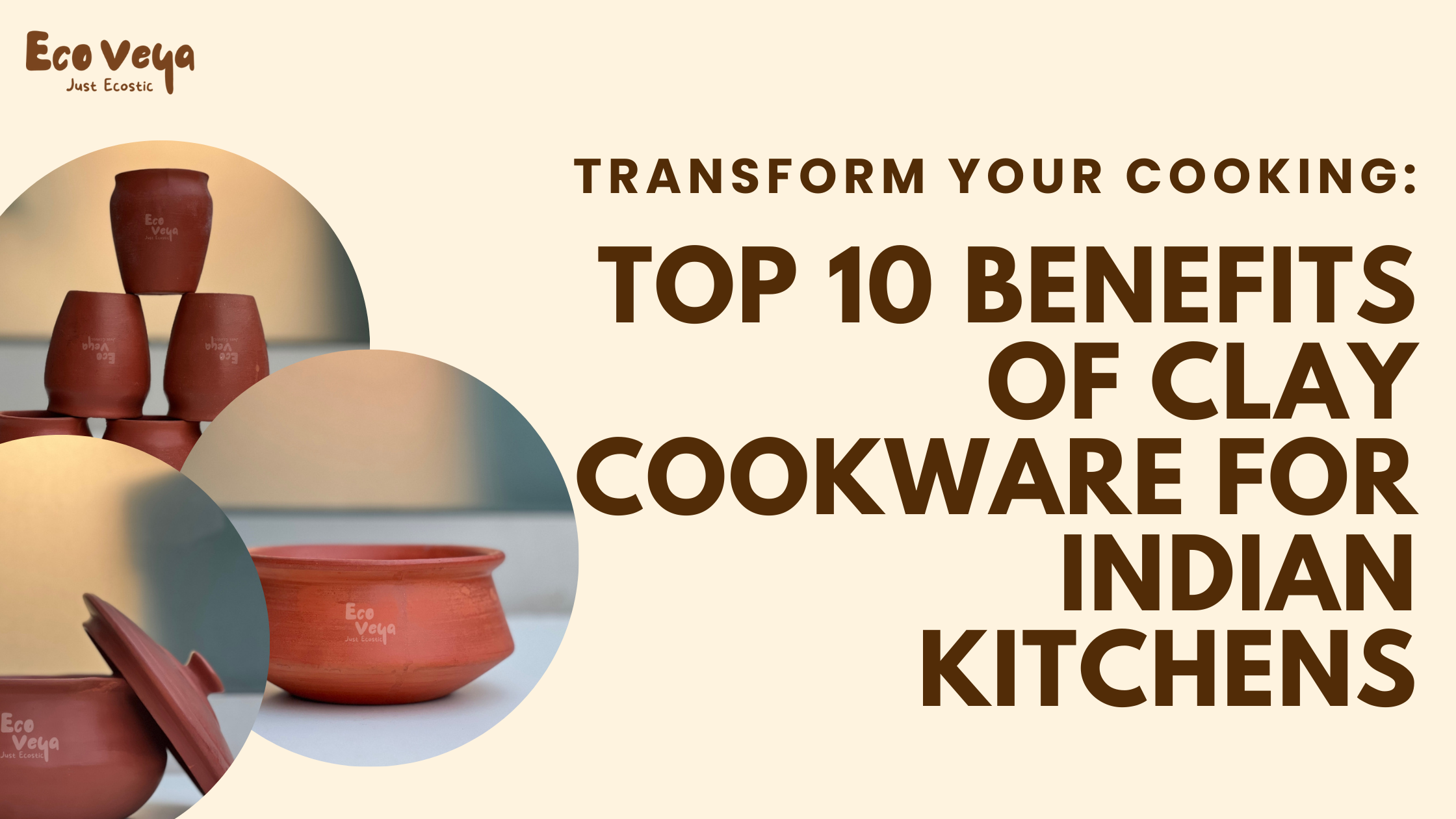 Clay cookware for Indian kitchens