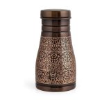 Ecoveya Antique Etching Copper Curvee Pot