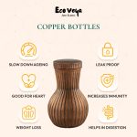 Ecoveya Antique Rope Copper Damru Pot - Image 2