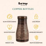 Ecoveya Antique Etching Copper Curvee Pot - Image 2